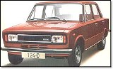1) la versione definitiva della 124 berlina, uscita nel 1976